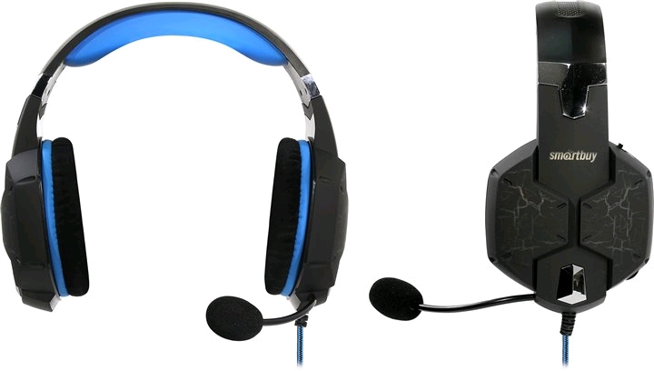 Наушники с микрофоном SmartBuy RUSH TAIPAN SBHG-3000 (черный/синий) Наушники с микрофоном SmartBuy RUSH TAIPAN SBHG-3000 (черный/синий)