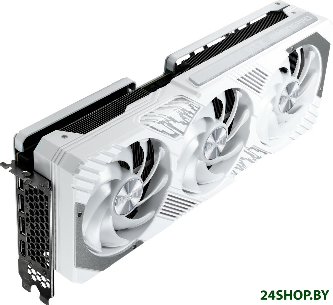 Видеокарта Palit GeForce RTX 4070 Ti Super GamingPro White OC 16GB NED47TST19T2-1043W Видеокарта Palit GeForce RTX 4070 Ti Super GamingPro White OC 16GB NED47TST19T2-1043W