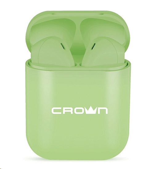 Наушники CrownMicro CMTWS-5005 (зеленый) Наушники CrownMicro CMTWS-5005 (зеленый)
