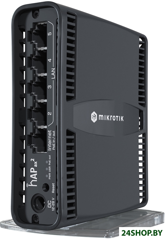 Wi-Fi роутер Mikrotik HAP ax2 C52iG-5HaxD2HaxD-TC Wi-Fi роутер Mikrotik HAP ax2 C52iG-5HaxD2HaxD-TC
