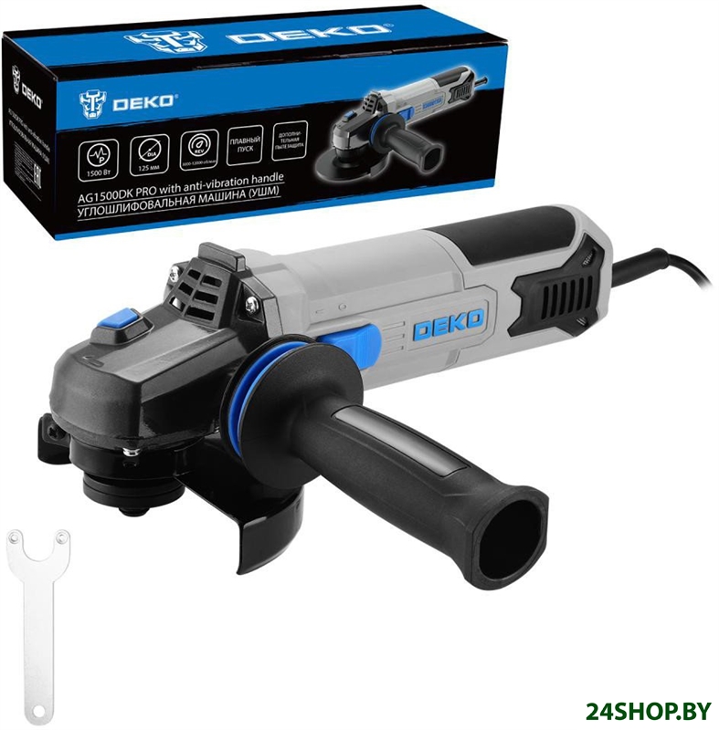 Угловая шлифмашина Deko AG1500DK PRO 083-1026 Угловая шлифмашина Deko AG1500DK PRO 083-1026