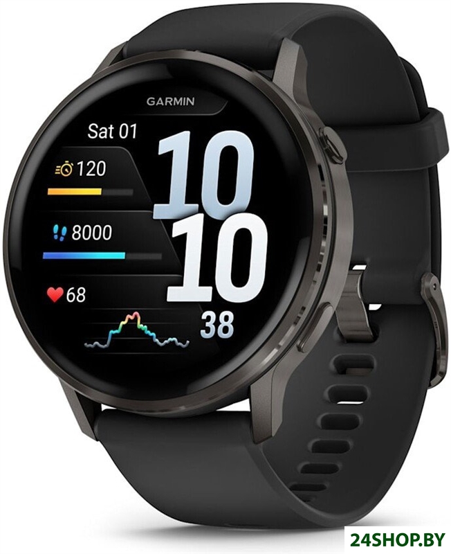 Умные часы Garmin Venu 4 45 мм (черный) Умные часы Garmin Venu 4 45 мм (черный)