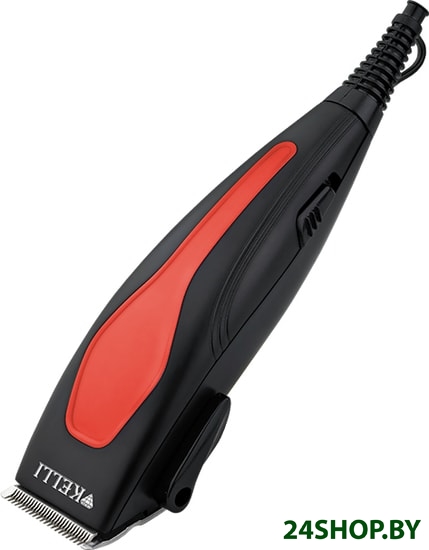 Машинка для стрижки KELLI KL-7008 (черный/красный) Машинка для стрижки KELLI KL-7008 (черный/красный)