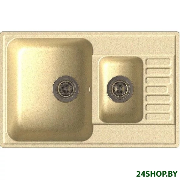 Кухонная мойка GranFest QUARZ Z-21K (бежевый) Кухонная мойка GranFest QUARZ Z-21K (бежевый)