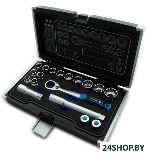 Универсальный набор инструментов Hogert Technik HT1R478 (18 предметов) Универсальный набор инструментов Hogert Technik HT1R478 (18 предметов)