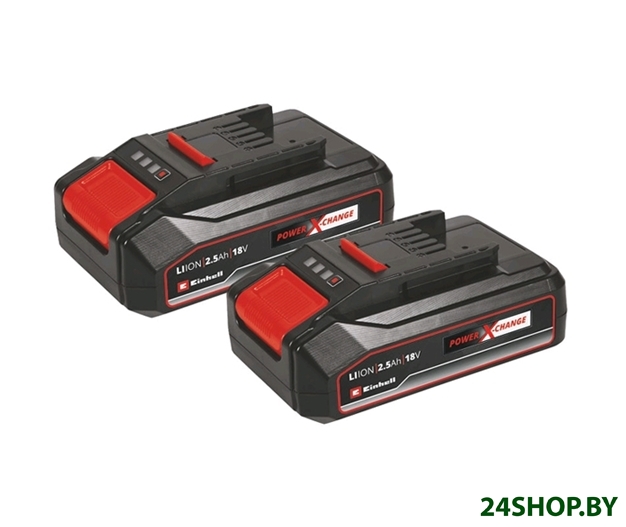 Набор аккумуляторов Einhell Twinpack 4511524 (18В/2.5 Ah) Набор аккумуляторов Einhell Twinpack 4511524 (18В/2.5 Ah)