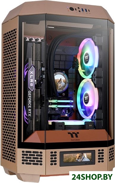 Корпус Thermaltake The Tower 300 Gravel Sand CA-1Y4-00SGWN-00 Корпус Thermaltake The Tower 300 Gravel Sand CA-1Y4-00SGWN-00