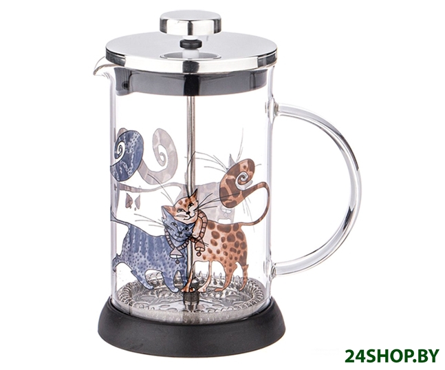 Френч-пресс Agness Котики 894-121 Френч-пресс Agness Котики 894-121