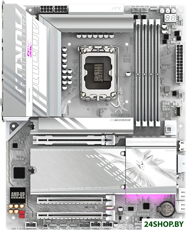 Материнская плата Gigabyte Z890 Aorus Elite WiFi7 Ice Материнская плата Gigabyte Z890 Aorus Elite WiFi7 Ice