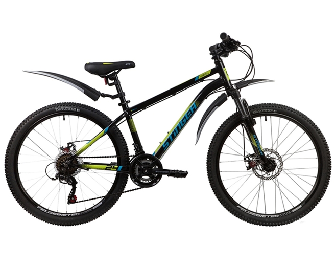 Велосипед Stinger Element Evo 24 р.14 2020 (черный) Велосипед Stinger Element Evo 24 р.14 2020 (черный)