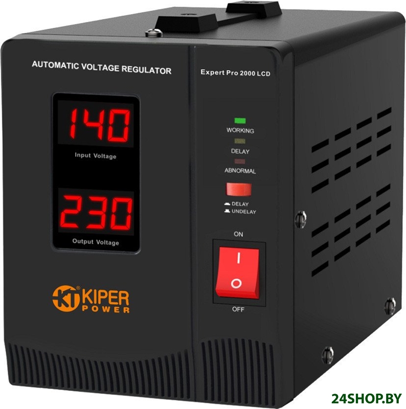 Стабилизатор напряжения Kiper Power Expert Pro 2000 LCD Стабилизатор напряжения Kiper Power Expert Pro 2000 LCD