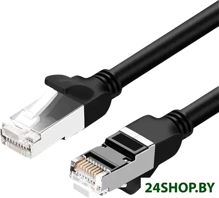 Кабель Ugreen NW101 50196 RJ45 - RJ45 (10 м, черный) Кабель Ugreen NW101 50196 RJ45 - RJ45 (10 м, черный)