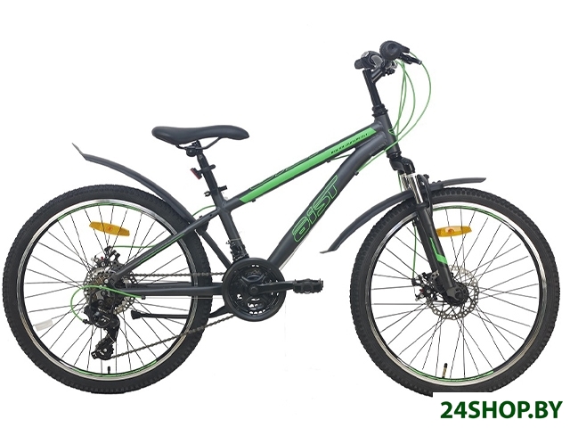Велосипед Aist Rocky Junior 2.1 2022 (24, серый) Велосипед Aist Rocky Junior 2.1 2022 (24, серый)