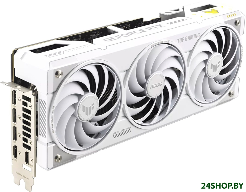Видеокарта ASUS TUF Gaming GeForce RTX 5070 Ti 16GB GDDR7 BTF White OC Edition TUF-RTX5070TI-O16G-BT Видеокарта ASUS TUF Gaming GeForce RTX 5070 Ti 16GB GDDR7 BTF White OC Edition TUF-RTX5070TI-O16G-BT