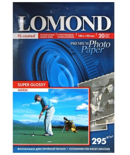 Фотобумага Lomond Суперглянцевая темно-белая A6 295 г/кв.м. 20 листов (1108103) Фотобумага Lomond Суперглянцевая темно-белая A6 295 г/кв.м. 20 листов (1108103)