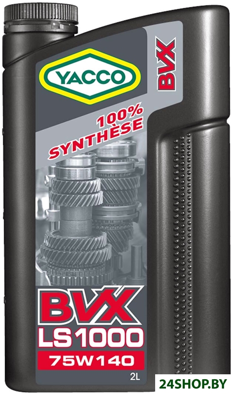 Трансмиссионное масло Yacco BVX LS 1000 75W-140 2л Трансмиссионное масло Yacco BVX LS 1000 75W-140 2л