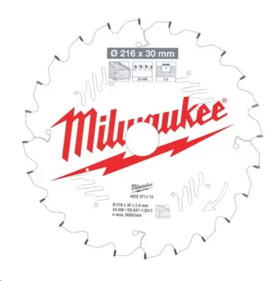 Пильный диск Milwaukee 4932471315 Пильный диск Milwaukee 4932471315