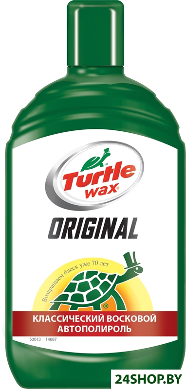 Turtle Wax Классический восковой автополироль Original Liquid 500 мл 53013 Turtle Wax Классический восковой автополироль Original Liquid 500 мл 53013