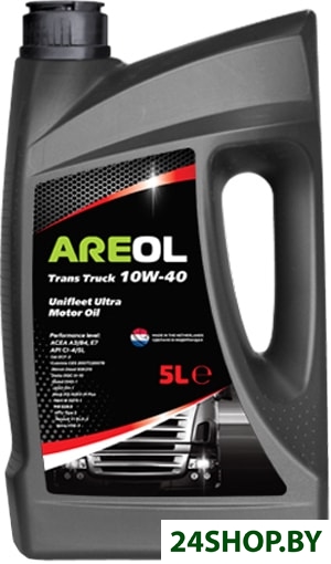 Моторное масло Areol Trans Truck 10W-40 5л Моторное масло Areol Trans Truck 10W-40 5л