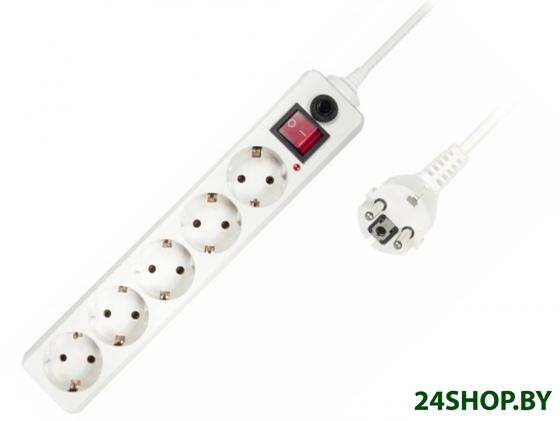 Сетевой фильтр Buro 500SH-5-W (белый) Сетевой фильтр Buro 500SH-5-W (белый)