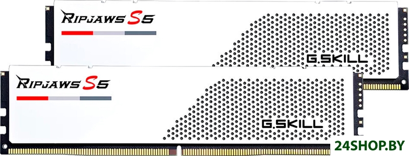 Оперативная память G.Skill Ripjaws S5 2x16ГБ DDR5 6000 МГц F5-6000J3644F16GX2-RS5W Оперативная память G.Skill Ripjaws S5 2x16ГБ DDR5 6000 МГц F5-6000J3644F16GX2-RS5W
