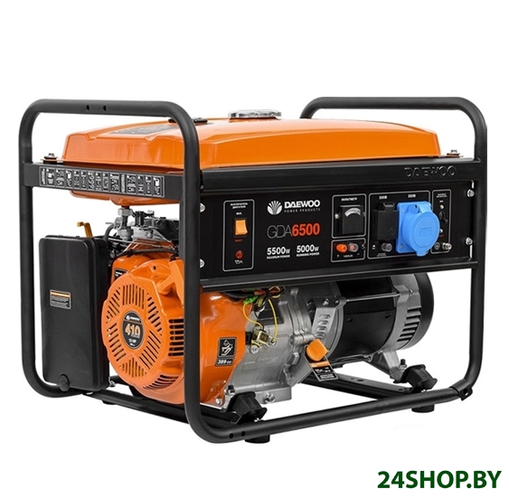 Бензиновый генератор Daewoo Power GDA 6500 Бензиновый генератор Daewoo Power GDA 6500