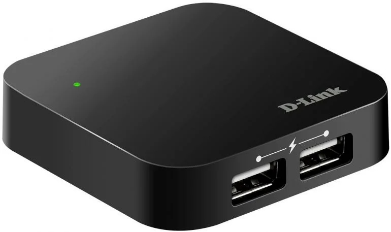 USB-хаб D-Link DUB-H4 (черный) USB-хаб D-Link DUB-H4 (черный)