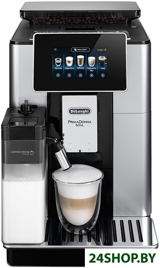 Эспрессо кофемашина DeLonghi PrimaDonna Soul ECAM610.55.SB Эспрессо кофемашина DeLonghi PrimaDonna Soul ECAM610.55.SB