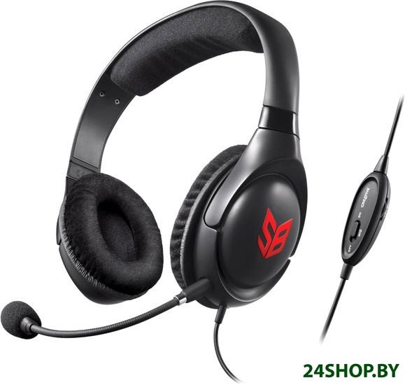 Наушники с микрофоном CREATIVE Sound Blaster Blaze (черный/красный) Наушники с микрофоном CREATIVE Sound Blaster Blaze (черный/красный)