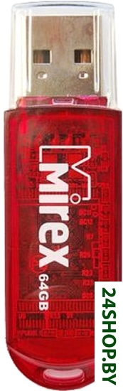 USB Flash Mirex Elf 64GB (красный) USB Flash Mirex Elf 64GB (красный)