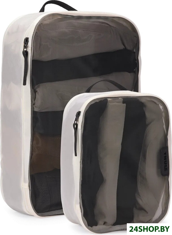 Органайзер Thule Packing Cube Set (S+M) с сеткой 3205577 TPCS204W (белый) Органайзер Thule Packing Cube Set (S+M) с сеткой 3205577 TPCS204W (белый)