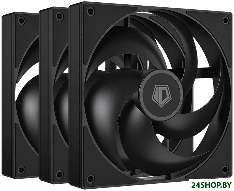 Комплект вентиляторов для корпуса ID-Cooling AS-120-K Trio Комплект вентиляторов для корпуса ID-Cooling AS-120-K Trio