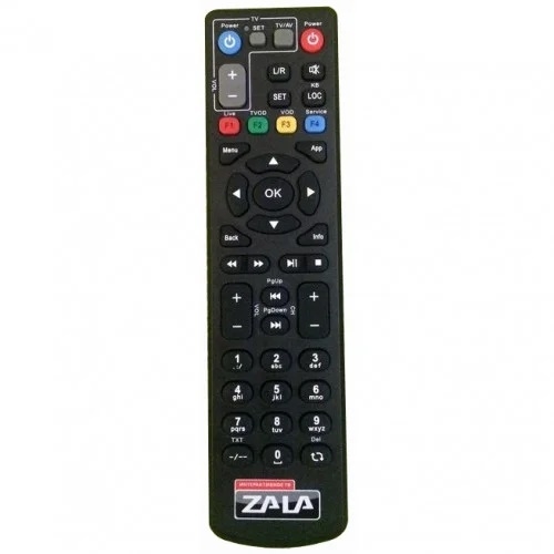 Пульт ДУ Huayu Zala IP TV (черный) Пульт ДУ Huayu Zala IP TV (черный)