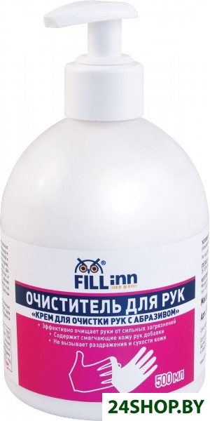 FILL Inn Очиститель для рук 500мл FL142 FILL Inn Очиститель для рук 500мл FL142