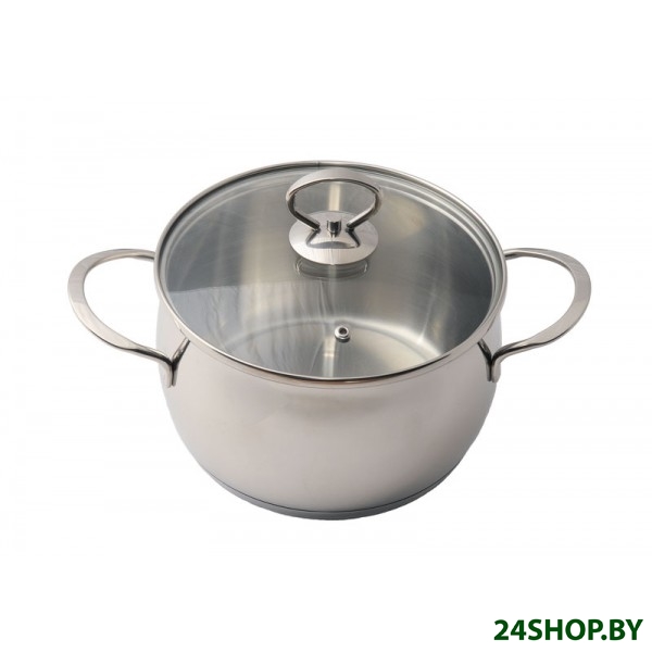 Кастрюля Кухар Магнолия Классика со стеклянной крышкой 1.8 л Кастрюля Кухар Магнолия Классика со стеклянной крышкой 1.8 л