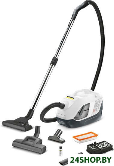 Пылесос с аквафильтром Karcher DS 6 Premium Plus 1.195-242.0 (белый) Пылесос с аквафильтром Karcher DS 6 Premium Plus 1.195-242.0 (белый)