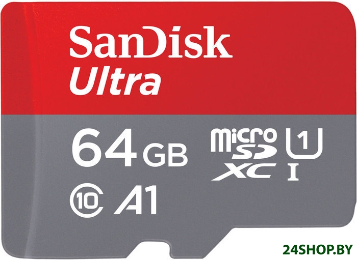 Карта памяти SanDisk Ultra microSDXC SDSQUA4-064G-GN6MN 64GB Карта памяти SanDisk Ultra microSDXC SDSQUA4-064G-GN6MN 64GB