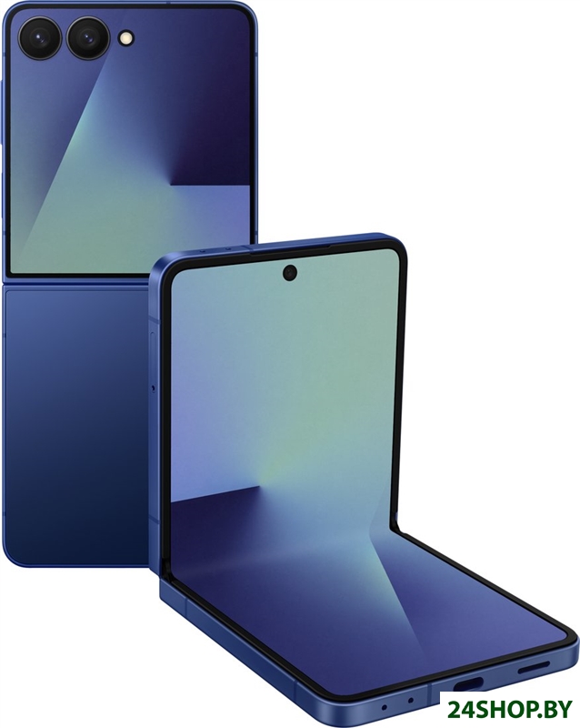 Телефон Samsung Galaxy Z Flip7 SM-F766B 12GB/512GB (синий) Телефон Samsung Galaxy Z Flip7 SM-F766B 12GB/512GB (синий)