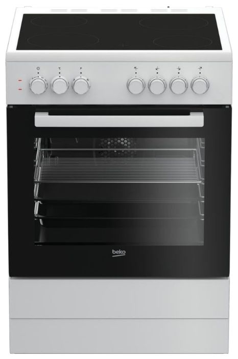 Плита электрическая BEKO FSE67100GWS (белый) Плита электрическая BEKO FSE67100GWS (белый)