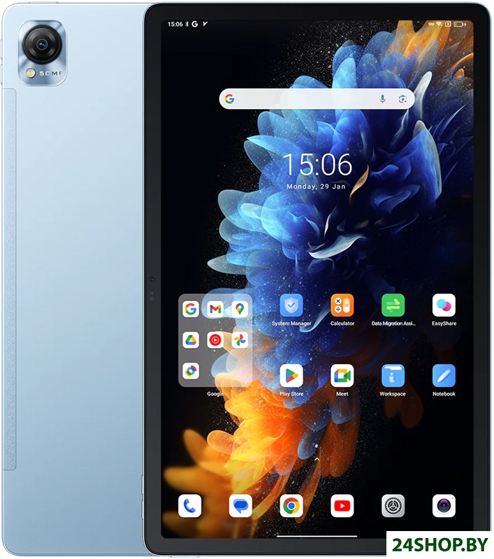 Планшет Blackview Mega 1 8GB/256GB (голубой) Планшет Blackview Mega 1 8GB/256GB (голубой)