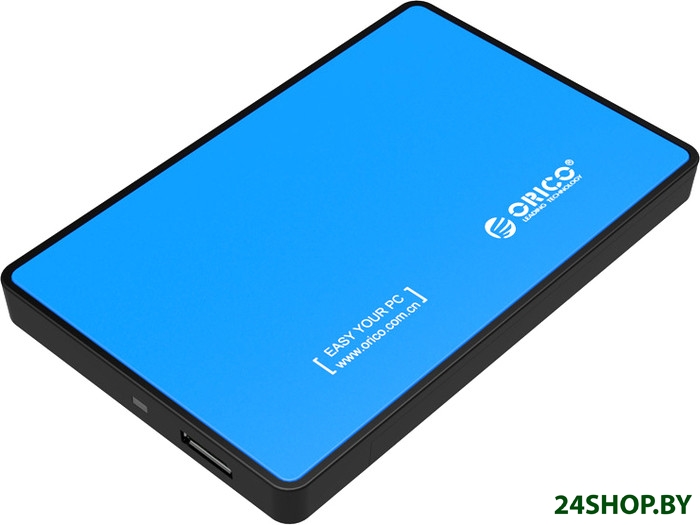 Бокс для внешнего подключения ORICO 2588US3-BL (синий) Бокс для внешнего подключения ORICO 2588US3-BL (синий)