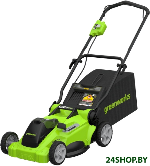 Газонокосилка Greenworks GD40LM16X 2517907 (без АКБ) Газонокосилка Greenworks GD40LM16X 2517907 (без АКБ)