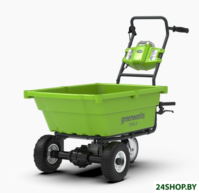 Садовая тележка самоходная Greenworks 40V G40GC 7400007 (без АКБ и ЗУ) Садовая тележка самоходная Greenworks 40V G40GC 7400007 (без АКБ и ЗУ)