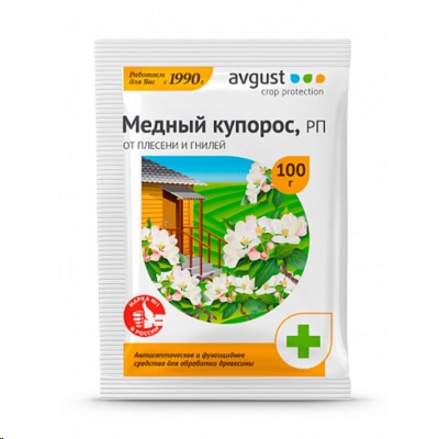 Медный купорос Август 100г Медный купорос Август 100г