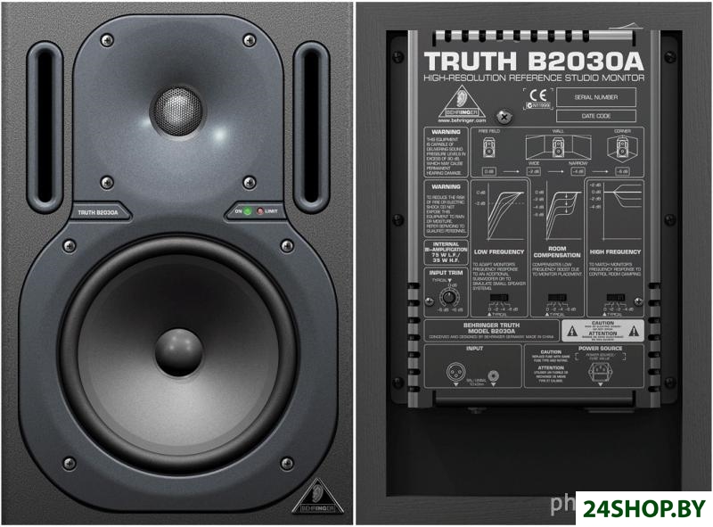 Студийный монитор BEHRINGER TRUTH B2030A Студийный монитор BEHRINGER TRUTH B2030A