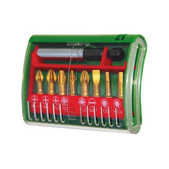 Набор бит HAMMER 203-904 (9 предметов) Набор бит HAMMER 203-904 (9 предметов)