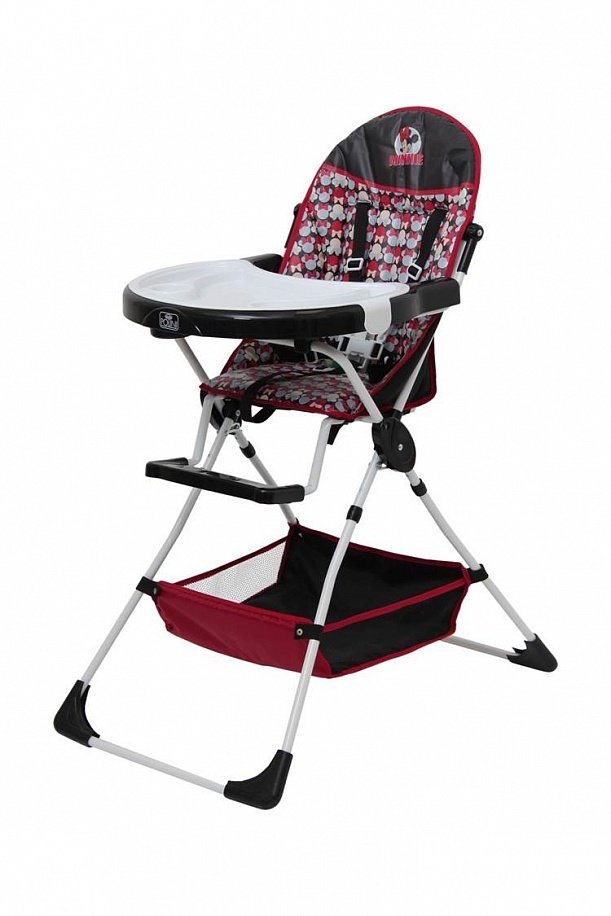 Стульчик для кормления Polini Kids Disney Baby 252 (Модница Минни, черный) Стульчик для кормления Polini Kids Disney Baby 252 (Модница Минни, черный)