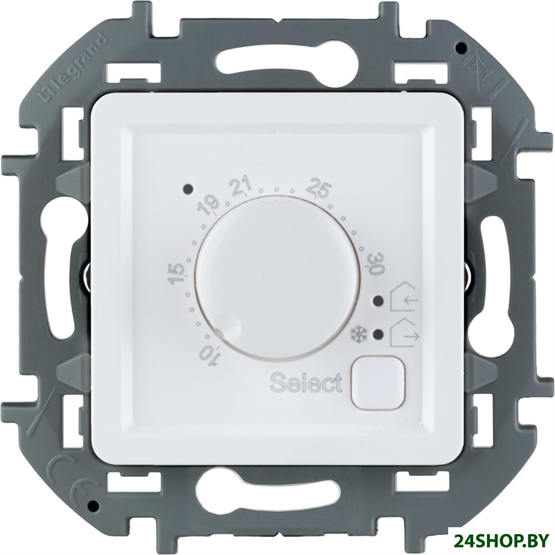Терморегулятор Legrand Inspiria 673810 (белый) Терморегулятор Legrand Inspiria 673810 (белый)