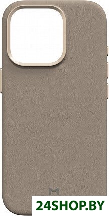 Чехол для телефона Magssory Eco Leather Case Latte для iPhone 16 Pro CLT028l Чехол для телефона Magssory Eco Leather Case Latte для iPhone 16 Pro CLT028l