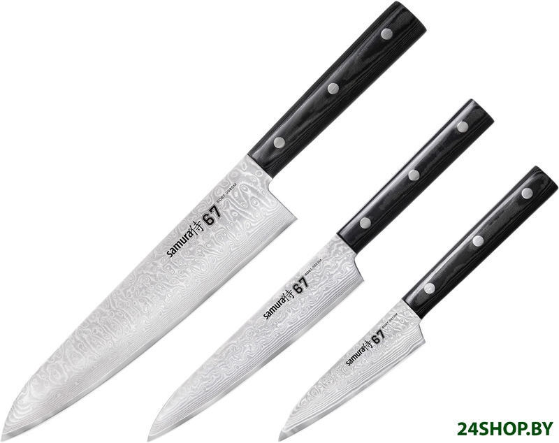 Набор ножей Samura 67 Damascus SD67-0220M Набор ножей Samura 67 Damascus SD67-0220M